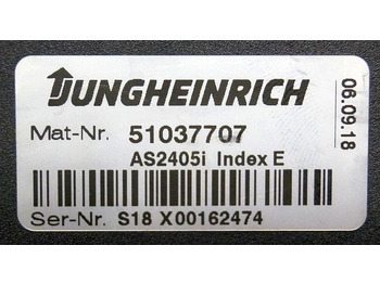 Unidad de control para Equipo de manutención Jungheinrich 51037707 | Rij regeling driving controller AS2405i index E Sw. 1,31: foto 3