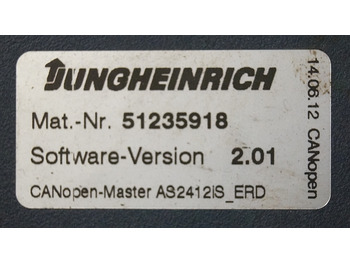 Unidad de control para Equipo de manutención Jungheinrich 51226801 | Rij/hef/stuur regeling  drive/lift/steering controller A: foto 3