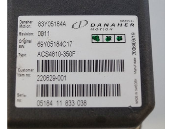 Unidad de control para Equipo de manutención Toyota/BT 220629-001 | Danaher motion AC Superdrive motor controller 83Y05184A A: foto 2 Unidad de control para Equipo de manutención Toyota/BT 220629-001 | Danaher motion AC Superdrive motor controller 83Y05184A A: foto 2