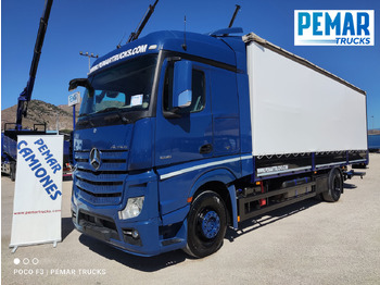 Camión lona MERCEDES-BENZ Actros 1836
