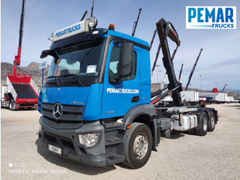 Camión portacontenedore/ Intercambiable MERCEDES-BENZ Antos 2546