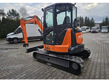 Excavadora de cadenas Hitachi ZX48U-5A CLR / 3 ŁYŻKI / SPROWADZONA / 2 300 MTH: foto 3