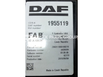 Unidad de control DAF CF