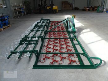 Rastra de cadenas Vemac Wiesenschleppe Wiesenstriegel Striegel 4m hydraulisch NEU: foto 2