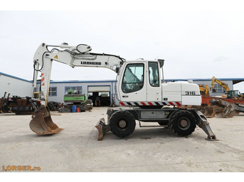 Excavadora de ruedas Liebherr A 316 Litronic: foto 4
