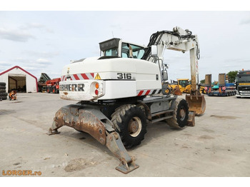 Excavadora de ruedas Liebherr A 316 Litronic: foto 2