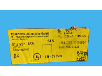 Salpicadero 81.27202-6324 LICZNIK ZEGAR MAN 81.27202-6324 MAN  Continental D-78053: foto 4