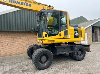 Excavadora de ruedas Komatsu PW160-8: foto 4