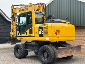 Excavadora de ruedas Komatsu PW160-8: foto 3