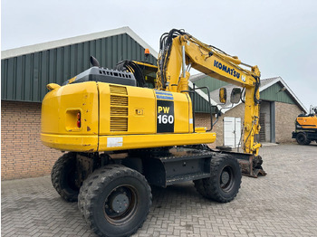 Excavadora de ruedas Komatsu PW160-8: foto 5