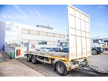 Remolque plataforma/ Caja abierta Trouillet PLATEAU + 3 ASSEN DOLLY: foto 2 Remolque plataforma/ Caja abierta Trouillet PLATEAU + 3 ASSEN DOLLY: foto 2