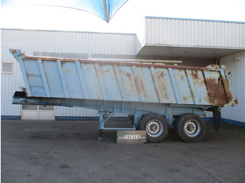 Semirremolque volquete Fruehauf 2 Axle , Steel Tipper , Drum brakes, Spring suspension: foto 2