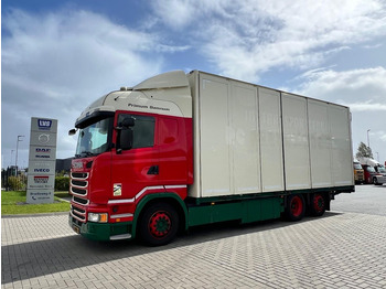 Camión caja cerrada SCANIA R 450