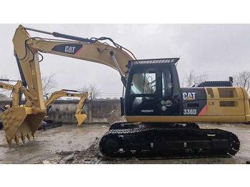 Excavadora High Quality and Good Condition Used Caterpillar Cat 336D Excavator for sale in shanghai yard: foto 2