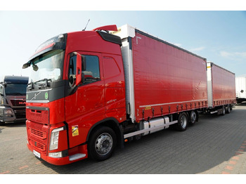 Camión lona Volvo FH 460 / ZESTAW TANDEM / PRZEJAZDOWY / MEGA / I-: foto 2