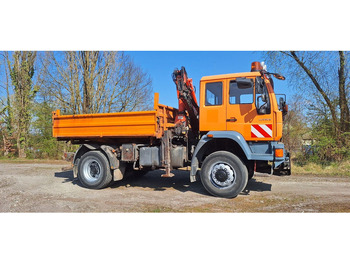 Leasing de MAN TGM 18.240PS 4x4 3.S-Kipper mit Kran MAN TGM 18.240PS 4x4 3.S-Kipper mit Kran: foto 5