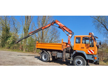 Leasing de MAN TGM 18.240PS 4x4 3.S-Kipper mit Kran MAN TGM 18.240PS 4x4 3.S-Kipper mit Kran: foto 3