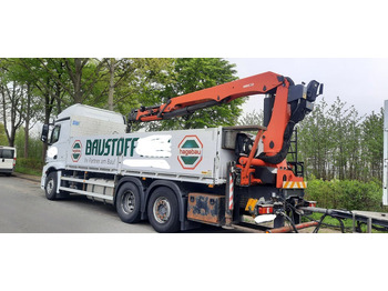 Camión caja abierta, Camión grúa Mercedes-Benz 2545 Actros Pritsche Kran Palfinger PK21001: foto 2