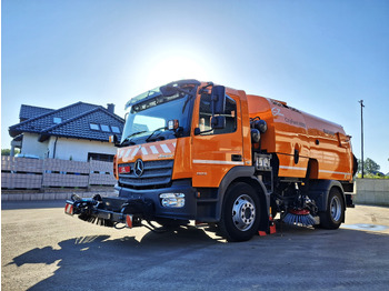 Barredora vial MERCEDES-BENZ Atego 1523 Zamiatarka Kehrmaschine BUCHER CityFant 6000 Euro 6 PM10 L/R Rura Do Liści: foto 2