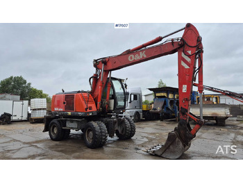 Excavadora de ruedas O&K