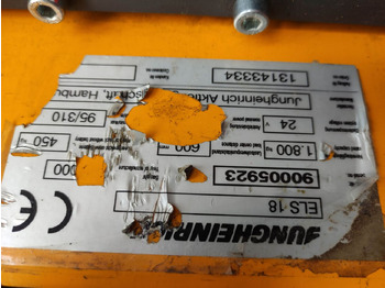 Apilador Jungheinrich ELS 18 (Doppelstock): foto 5 Apilador Jungheinrich ELS 18 (Doppelstock): foto 5