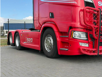 Cabeza tractora Scania R520 V8 NGS VOLLUCHT, LEER, BULLBAR, ZONDER EGR, BOOGIE.: foto 2