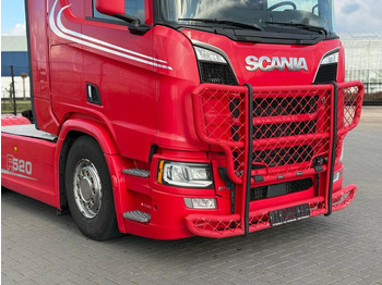 Cabeza tractora Scania R520 V8 NGS VOLLUCHT, LEER, BULLBAR, ZONDER EGR, BOOGIE.: foto 3