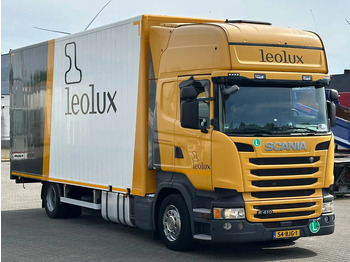 Camión caja cerrada Scania R410 4x2 Closed Aluminium Box Euro 6 *NL-Truck*: foto 2