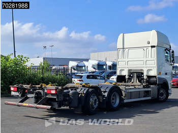 Camión portacontenedore/ Intercambiable DAF XF 480 6X2 SSC Retarder 2x Tanks Lift+Lenkachse ACC LED: foto 2
