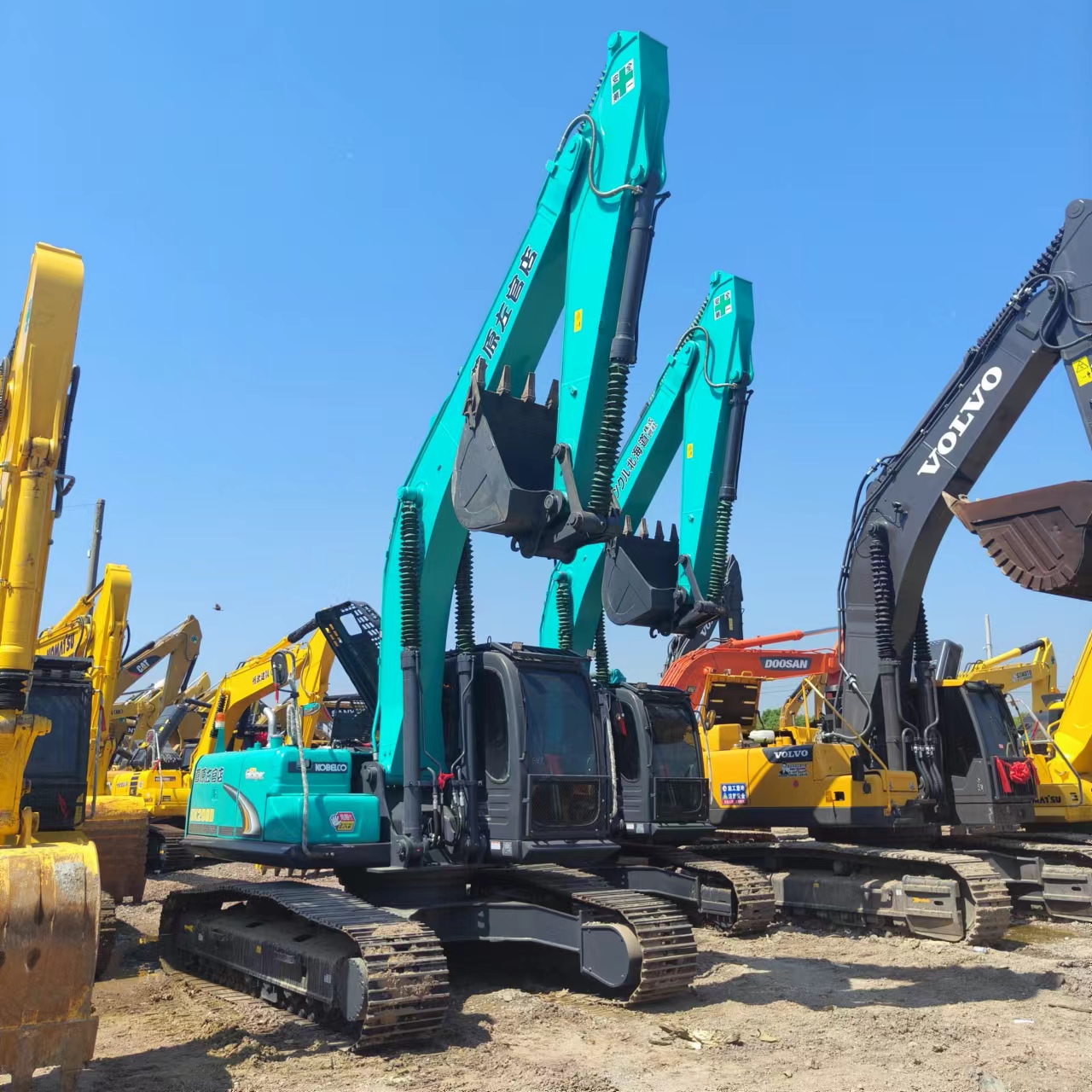 Excavadora de cadenas KOBELCO