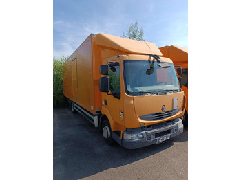 Camión caja cerrada RENAULT Midlum 180