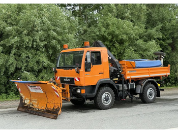 Leasing de  MAN * MAN LE 10.220 *Kiper Wywrotka * 4x4 * Pług Piaskarka * Zimowe Utrzymanie * Sprowadzony * HDS MKG * MAN * MAN LE 10.220 *Kiper Wywrotka * 4x4 * Pług Piaskarka * Zimowe Utrzymanie * Sprowadzony * HDS MKG *: foto 1