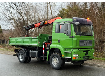 Camión volquete MAN * MAN TGA 18-360 * Kiper Wywrotka * 4x2 * Kran Palfinger PK 9501 Sprowadzony: foto 2