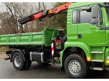 Camión volquete MAN * MAN TGA 18-360 * Kiper Wywrotka * 4x2 * Kran Palfinger PK 9501 Sprowadzony: foto 5