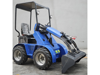 Minicargadora LEZUM Free Shipping Mini Skid Steer Loader Compact Track Electric/Diesel Chinese Mini Skid Steer Loader For Sale With Mini Skid Steer Attachments 4 In 1 Bucket: foto 5