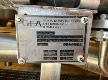 Maquinaria de alimentación GEA C 15: foto 3