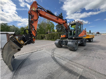 Excavadora de ruedas DOOSAN DX160W