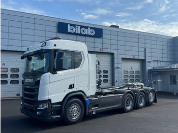 Camión multibasculante Scania R 590 8x4*4 Joab Lastväxlare: foto 4