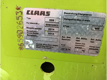 Cosechadora de forraje Claas ORBIS 750: foto 5