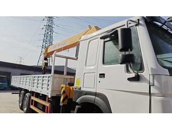 Camión grúa HOWO ,XCMG HOWO 375 engine,XCMG 12 tons crane truck: foto 3