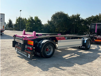 Remolque multilift/ Portacontenedores de cadenas PIACENZA RIMORCHIO PIACENZA SCARRABILE PNEUMATICO NUOVO: foto 5