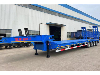 Semirremolque góndola rebajadas TITAN 4 Axle Low Bed Truck Trailer for Sale In Philippines: foto 3