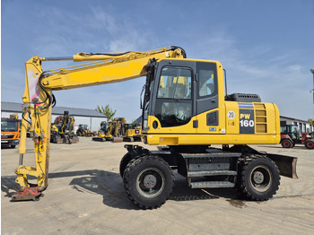 Excavadora de ruedas KOMATSU PW160