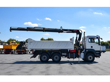 Leasing de  MAN TGS 33.360 / 6x4 / HDS HIAB 122 E-2 HIDUO / STEROWANIE RADIOWE / WYWROTKA / HYDROBURTA / AUTOMAT / KLIMA / TEMPOMAT / KAMERA COFANIA / SPROWADZONY MAN TGS 33.360 / 6x4 / HDS HIAB 122 E-2 HIDUO / STEROWANIE RADIOWE / WYWROTKA / HYDROBURTA / AUTOMAT / KLIMA / TEMPOMAT / KAMERA COFANIA / SPROWADZONY: foto 4