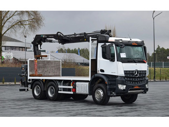 Camión caja abierta, Camión grúa Mercedes-Benz AROCS 2636 / 6x4 / HIAB X-HIPRO 192 E-3 / WYSUW x3 / ROTATOR / STEROWANIE RADIOWE / UDT / PODPORY HYDRAULICZNE / AUTOMAT / KAMERA COFANIA / NISKI PRZEBIEG / SPROWADZONY: foto 3 Camión caja abierta, Camión grúa Mercedes-Benz AROCS 2636 / 6x4 / HIAB X-HIPRO 192 E-3 / WYSUW x3 / ROTATOR / STEROWANIE RADIOWE / UDT / PODPORY HYDRAULICZNE / AUTOMAT / KAMERA COFANIA / NISKI PRZEBIEG / SPROWADZONY: foto 3
