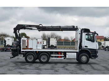 Camión caja abierta, Camión grúa Mercedes-Benz AROCS 2636 / 6x4 / HIAB X-HIPRO 192 E-3 / WYSUW x3 / ROTATOR / STEROWANIE RADIOWE / UDT / PODPORY HYDRAULICZNE / AUTOMAT / KAMERA COFANIA / NISKI PRZEBIEG / SPROWADZONY: foto 4 Camión caja abierta, Camión grúa Mercedes-Benz AROCS 2636 / 6x4 / HIAB X-HIPRO 192 E-3 / WYSUW x3 / ROTATOR / STEROWANIE RADIOWE / UDT / PODPORY HYDRAULICZNE / AUTOMAT / KAMERA COFANIA / NISKI PRZEBIEG / SPROWADZONY: foto 4