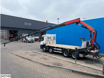 Camión caja abierta, Camión grúa Mercedes-Benz Arocs 3240 8X4, EURO 6, Steel suspension, Palfinger: foto 4 Camión caja abierta, Camión grúa Mercedes-Benz Arocs 3240 8X4, EURO 6, Steel suspension, Palfinger: foto 4