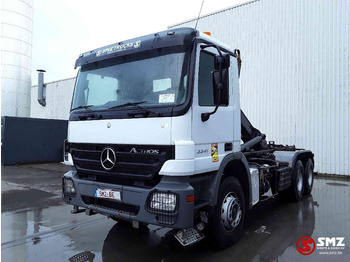Camión portacontenedore/ Intercambiable Mercedes-Benz Actros 3341 manual lames: foto 3