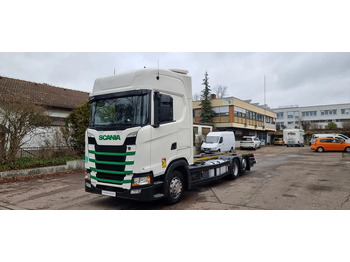 Camión portacontenedore/ Intercambiable SCANIA