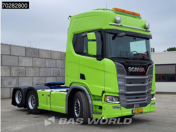 Cabeza tractora Scania R580 R 6X2 NL-Truck Full-Air Retarder Liftachse Leather LED ACC: foto 3